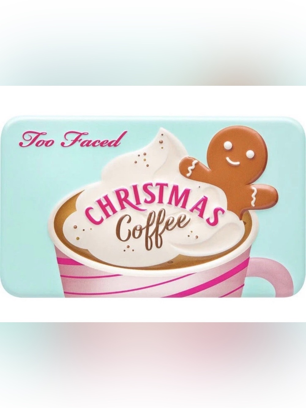 Too Faced Christmas Coffee Bite Sized Eyeshadow Palette ~ 8 Shades